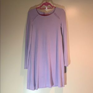 Casual purple dress